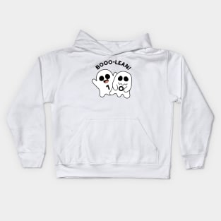 Boo-lean Funny Computer Ghost Boolean Pun Kids Hoodie